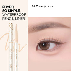 Smudge Proof Eyeliner, Waterline Eyeliner,, Nude Eyeliner, Eye Brightening Pencil, Inner Corner Highlight, Natural Makeup Essential, Long Lasting EyelinerIvory Liner, Waterproof Eyeliner, Brightening Eyeliner, Korean Eyeliner - Makeup Stash Pakistan