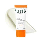 Purito daily soft touch sunscreen, purito sunscreen, korean sunscreen, spf50 sunscreen, pa++++ sunscreen, broad spectrum sunscreen, lightweight sunscreen, sunscreen for sensitive skin, daily facial sunscreen, korean skincare, uv protection cream - Makeupstashpk