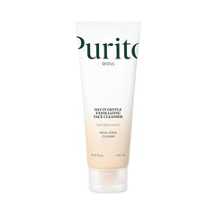 Gentle exfoliating cleanser, Korean face wash sensitive skin, oat face cleanser Korea, mild exfoliating face wash, Purito SEOUL cleanser, soothing cleanser for redness, Korean skincare cleanser, daily exfoliating cleanser, hydrating face wash - Makeup Stash Pakistan