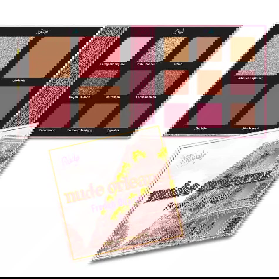 RUDE Nude Orleans Face & Eye Palette - Makeup Stash Pakistan