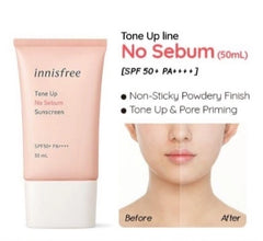Innisfree - Toneup Watering Sunscreen Ex 60ml - Makeup Stash Pakistan