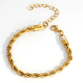 Rope ,Chain, Bracelet ,Classic Chain Unisex ,Jewelry, Makeup Stash Pakistan
