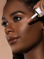 Glow Bloom highlighter ,liquid , champagne shimmer , radiant face , cream liquid illuminator , long lasting , Makeupstashpk