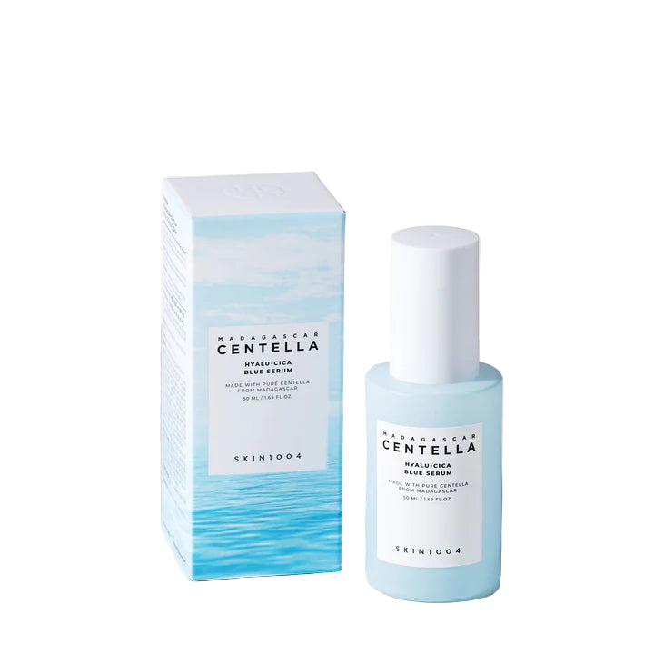Skin1004 - Madagascar Centella Hyalu-Cica Blue Serum 50ml  -Makeup Stash Pakistan