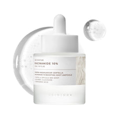 Korean brightening serum, niacinamide serum, pore minimizing serum, Centella serum, brightening ampoule, Korean skincare, oily skin serum, acne-prone skin care, skin tone correction, pore care serum, Centella Asiatica serum, K-beauty skincare, hydrating serum, facial ampoule, lightweight serum, Korean beauty products - Makeupstashpk