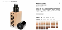 IL Makiage - Woke Up Like This Flawless Base Foundation 30ml No.10 - Makeup Stash Pakistan
