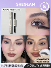 Sheglam All in One Washable 2 sided Mascara - Makeup Stash Pakistan