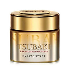 tsubaki premium repair mask, japanese hair treatment, damaged hair repair, camellia oil hair mask, deep conditioning hair mask, hair repair treatment, dry hair solution, shiny smooth hair, shiseido tsubaki 180g, intensive hair mask, frizz control treatment- Makeup Stash Pakistan