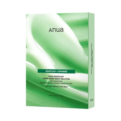 Anua - Heartleaf Cream Mask Sheet Night Solution - Makeup Stash Pakistan
