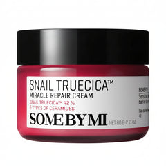 Snail Truecica Cream, Korean Repair Cream, Snail Repair Moisturizer, Acne Scar Cream, Korean Skincare Pakistan, Barrier Repair Cream, Sensitive Skin Moisturizer, Some By Mi Pakistan, Black Snail Cream, Soothing Face Cream, Hydrating Repair Cream,-Makeup Stash Pakistan