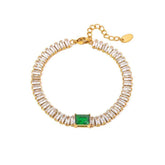 Zircon,Bracelet,High-Quality,Elegant,Makeup Stash Pakistan