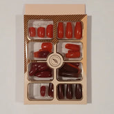 tick On Nails, Press-On Nails, Dip Color Nails, Nail Art Set, Easy Manicure, Salon-Quality Nails, Reusable Stick On Nails, Home Manicure, Nail Colors Set, Trendy Nail Designs , Makeupstashpk