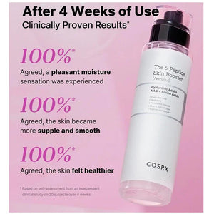 6 peptide skin booster, anti aging k beauty serum, hydrating skin booster cosrx, firming facial serum, korean skincare anti aging, collagen boosting serum, cosrx skin booster, glowing skin serum, fine line treatment skincare -Makeup Stash Pakistan