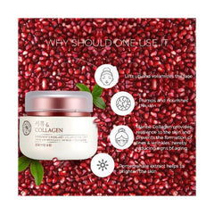 The Face Shop Pomegranate and Collagen Volume Lifting Cream 100ml - Makeup Stash Pakistan