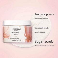 Victoria's Secret Coconut Milk & Rose Calm Exfoliating Body Scrub - Makeup Stash Pakistan