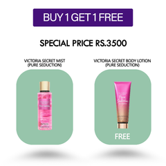 Victoria's Secret Fragrance Body Mist - Pure Seduction in Bloom - Buy one Get One free - Makeup Stash Pakistan