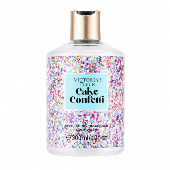Victoria's Secret Refreshing Gel Body Wash - Cake Confetti - Makeup Stash Pakistan