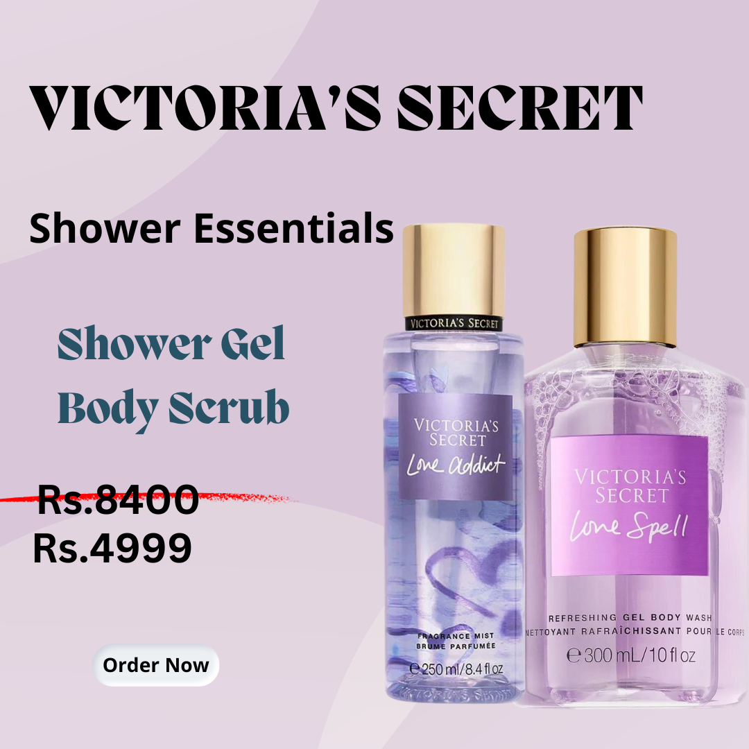 Victoria's Secret Shower Gel + Body Mist Deal - Makeup Stash Pakistan