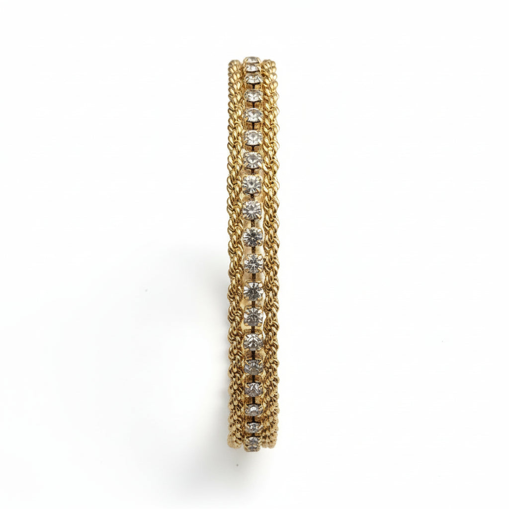 Chain Bracelet, Elegant, Sparkling ,Jewelry, Makeup Stash Pakistan