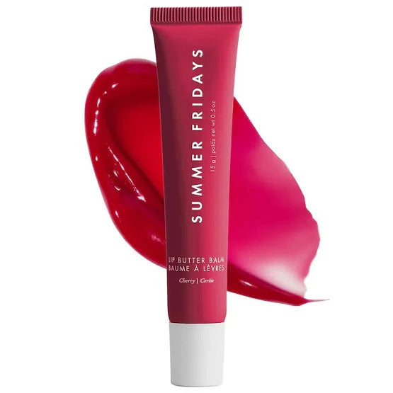 Summer Fridays Lip Butter Balm (15 g) Cherry  - Makeup Stash Pakistan