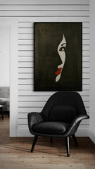 Hidden Gaze Acrylic Painting Wall Art