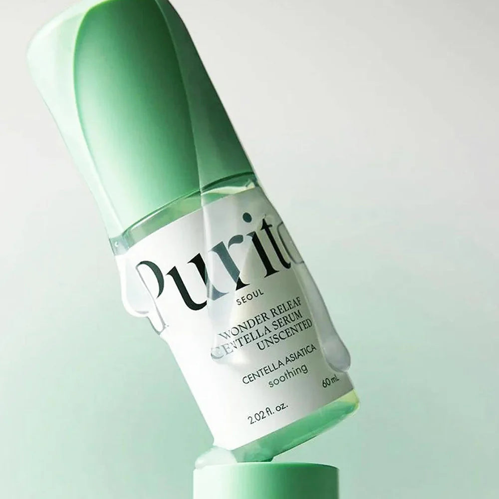 Purito Wonder Releaf Centella Serum Unscented 60ml-Makeup Stash Pakistan