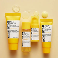 Some By Mi - Yuja Niacin Anti Blemish Strater Kit (4 items)-Makeup Stash Pakistan