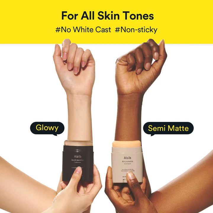 Sunstick , Lightweight , Matte Sunscreen Stick , No white cast , Skin-Smoothing , Sebum-Control , Makeup Stash Pakistan