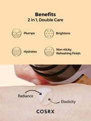 COSRX Advanced Snail Radiance Dual Essence 80ml – Brightening & Repairing Snail Mucin Serum