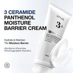 Anua - 3 Ceramide Panthenol Moisture Barrier Cream 100ml - Makeup Stash Pakistan