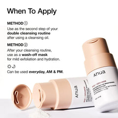 Anua - Rice Enzyme Brightening Cleansing Powder 40g - Makeup Stash Pakistan