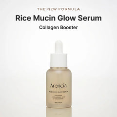 Arencia - Rice Mucin Glow Serum 30ml - Makeup Stash Pakistan