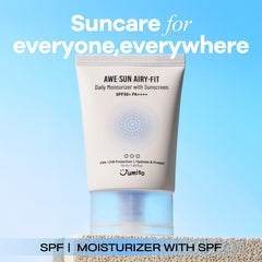 Jumiso Awe-Sun Airy Fit Daily Moisturizer With Sunscreen SPF50+ PA+++ 50ml - Makeup Stash Pakistan