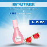 Glow Recipe Niacinamide Dew Drops + Free Fruity Eye Gel Mask Dewy Glow Bundle - Makeup Stash Pakistan