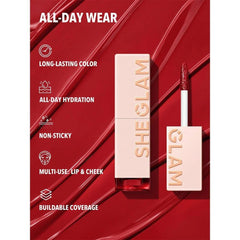 Sheglam Take A Hint Lip Tint Wake - Up Call-Makeup Stash Pakistan