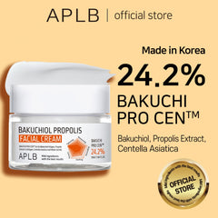 Bakuchiol Moisturizer, Propolis Facial Cream, Anti Aging Cream Sensitive Skin, Retinol Alternative Cream, Korean Skincare Cream, Hydrating Face Cream, Wrinkle Repair Cream, Glow Skin Moisturizer, Gentle Anti Aging Skincare - Makeup Stash Pakistan
