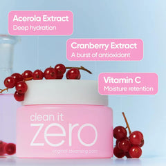 Mini Balm, Clean It Zero Original 7ml, Travel Size Cleansing Balm, Makeup Remover Balm, Korean Skincare Mini, Hydrating Cleanser, Gentle Face Cleanser, Double Cleansing Balm, Waterproof Makeup Remover, Trial Size Cleanser- Makeup Stash Pakistan