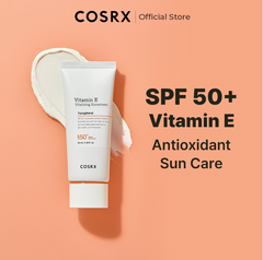 Cosrx - Vitamin E Vitalizing Sunscreen SPF50+ 50ml -Makeup Stash Pakistan