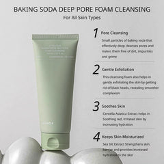 Deep Cleansing Face Wash, Pores & Blackheads, Acne-prone Skin, Minimizing Cleanser, Sebum Control Face Wash, Makeup Stash Pakistan