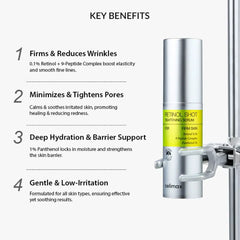 celimax retinol serum, retinol tightening serum, anti aging serum, korean retinol serum, wrinkle repair serum, skin firming serum, retinol for beginners, pore tightening serum,Makeupstashpk