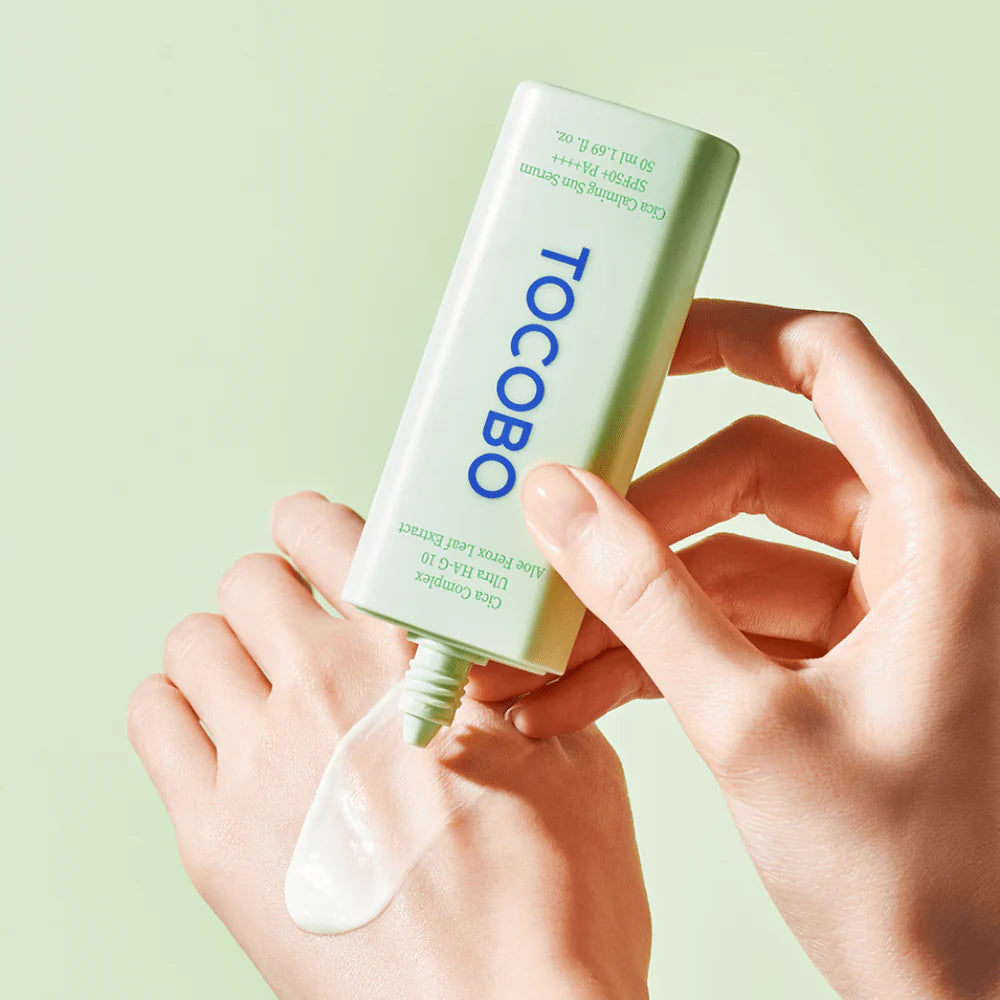 TOCOBO - Cica Calming Sun Serum 50ml-Makeup Stash Pakistan TOCOBO - Cica Calming Sun Serum 50ml-Makeup Stash Pakistan