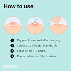 COSRX Acne Pimple Master Patch (24 Patches) – Hydrocolloid Spot Treatment for Fast Acne Healing