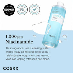 Cosrx - Low pH Niacinamide Micellar Cleansing Water 400ml - Makeup Stash Pakistan