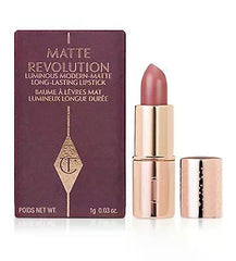 Charlotte Tilbury Matte Revolution Lipstick Mini Pillow Talk 1.1 GM - Makeup Stash Pakistan