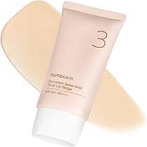 Numbuzin No.3 Porcelain Base-Skip Tone Up Beige 50ml Makeup Stash Pakistan
