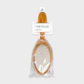 Daiso – Wooden Steel Needle Hair Brush - Makeup Stash Pakistan