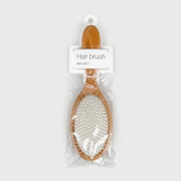 Daiso – Wooden Steel Needle Hair Brush - Makeup Stash Pakistan