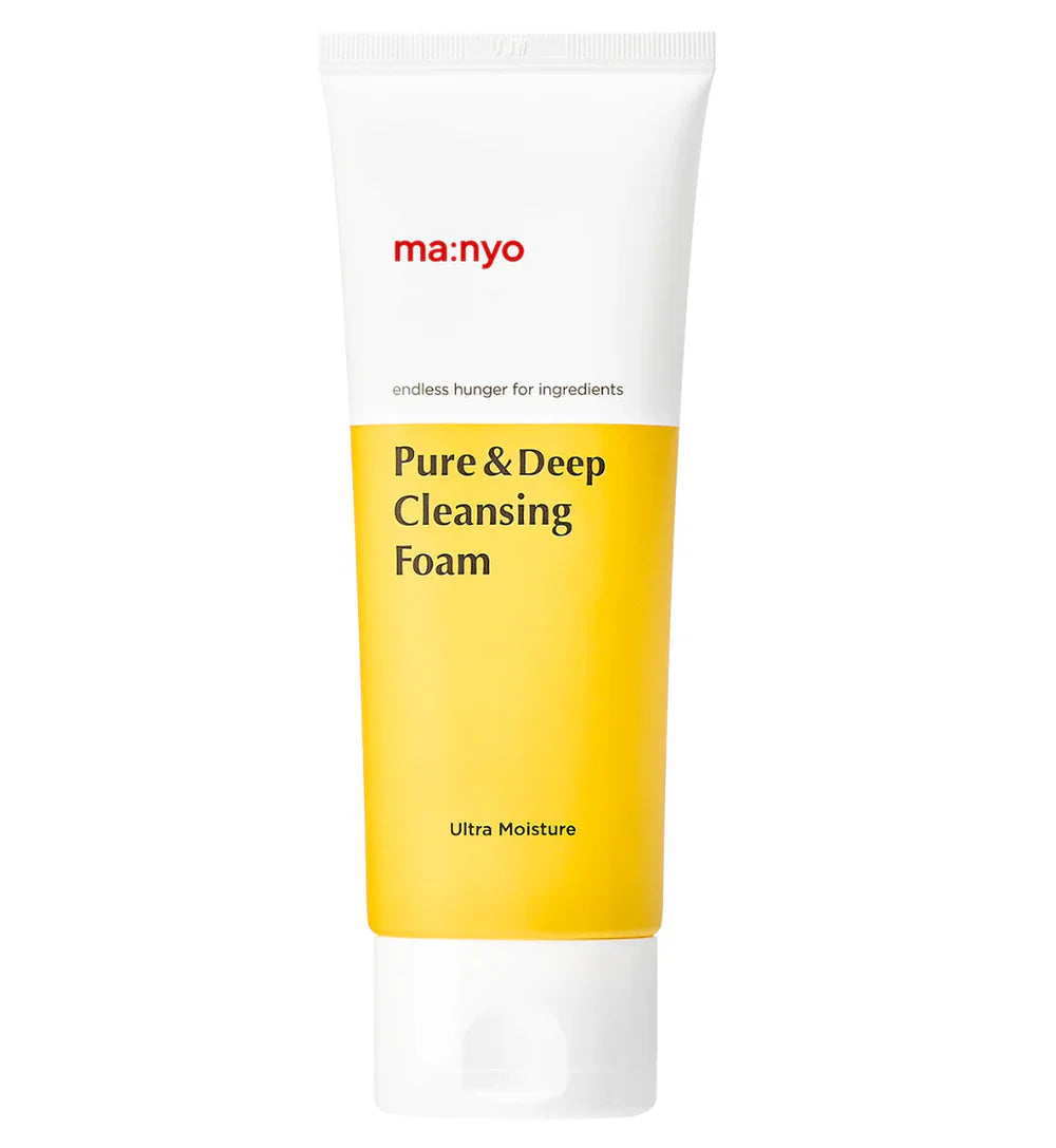 Manyo - Pure & Deep Cleansing Foam 200ml - Makeup Stash Pakistan