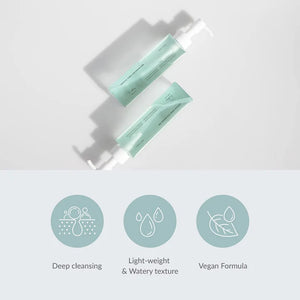 cleansing oil, vegan cleansing oil, makeup remover oil, pore cleansing oil, Korean skincare cleanser, double cleansing oil, gentle face cleanser, hydrating cleansing oil, non comedogenic cleanser - Makeup Stash Pakistan