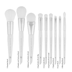 Essens-Cosmetic Brush set - white- Makeup Stash Pakistan
